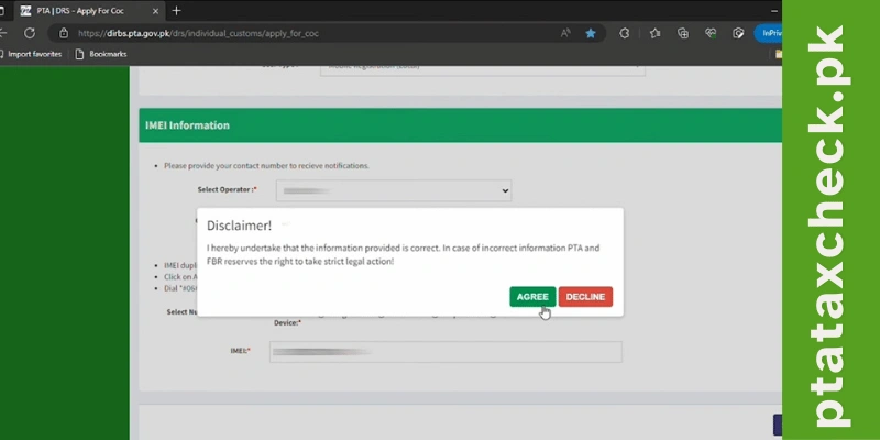 a screenshot of a computer for PTA Tax Guide