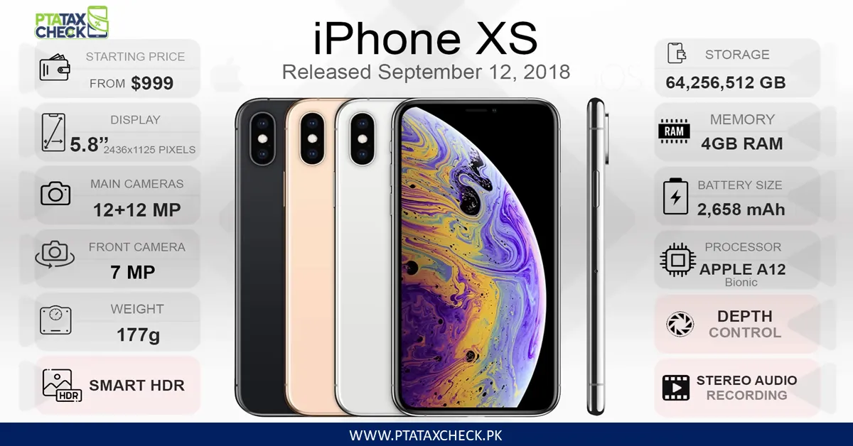 iphone xs pta