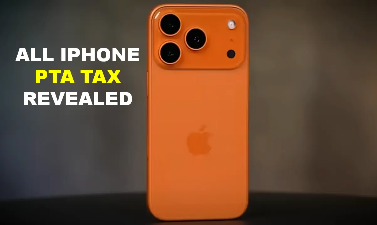 All iphones PTA Tax